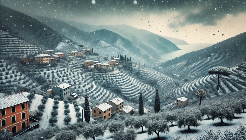 allerta meteo neve liguria