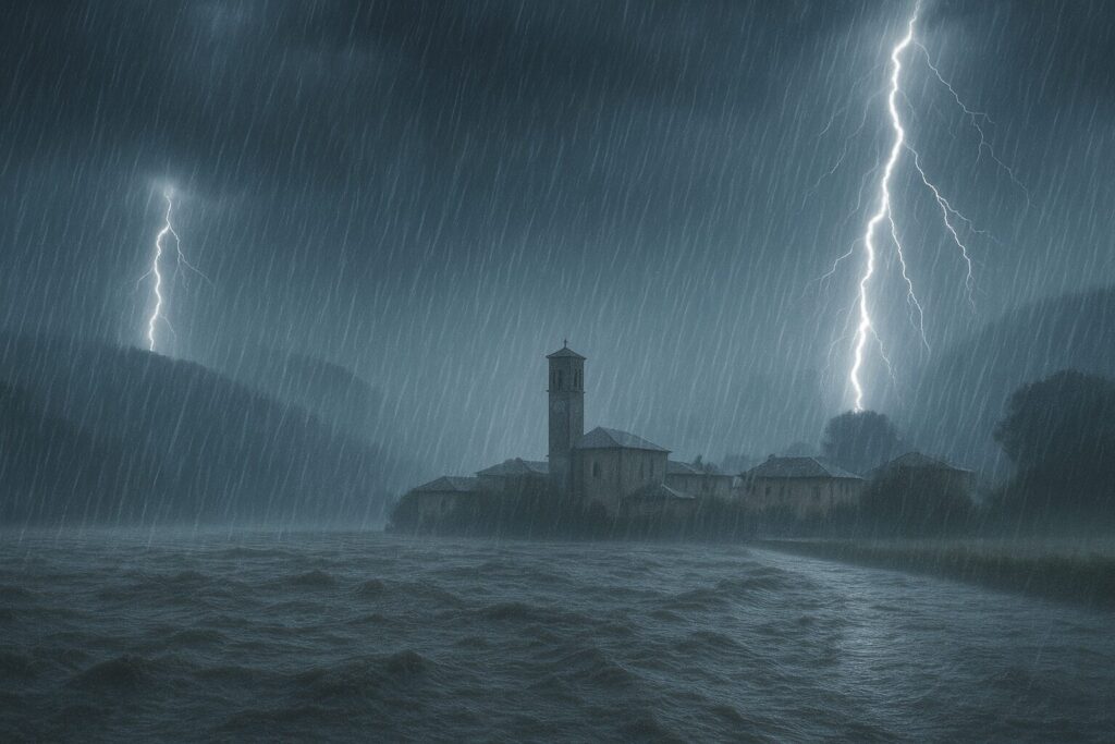 allerta meteo piogge torrenziali