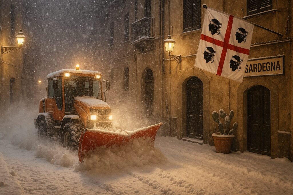 allerta meteo sardegna neve