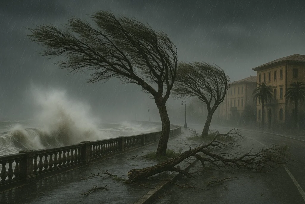 allerta meteo tempesta vento