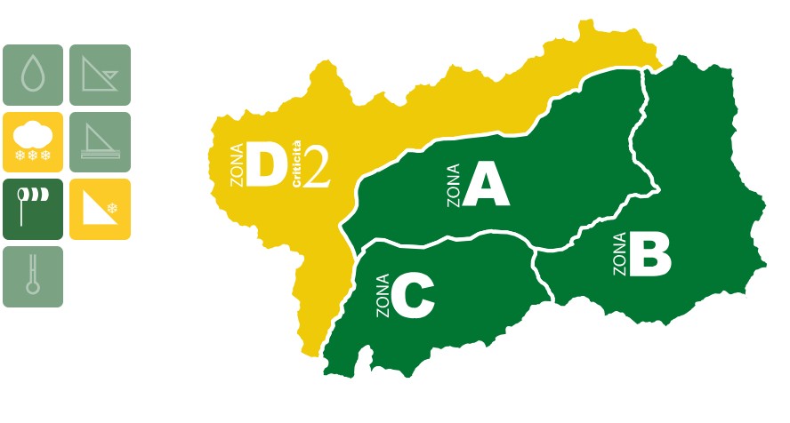 allerta meteo valle d'aosta 25 novembre