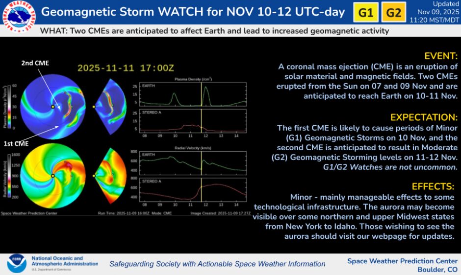 allerta tempesta geomagnetica