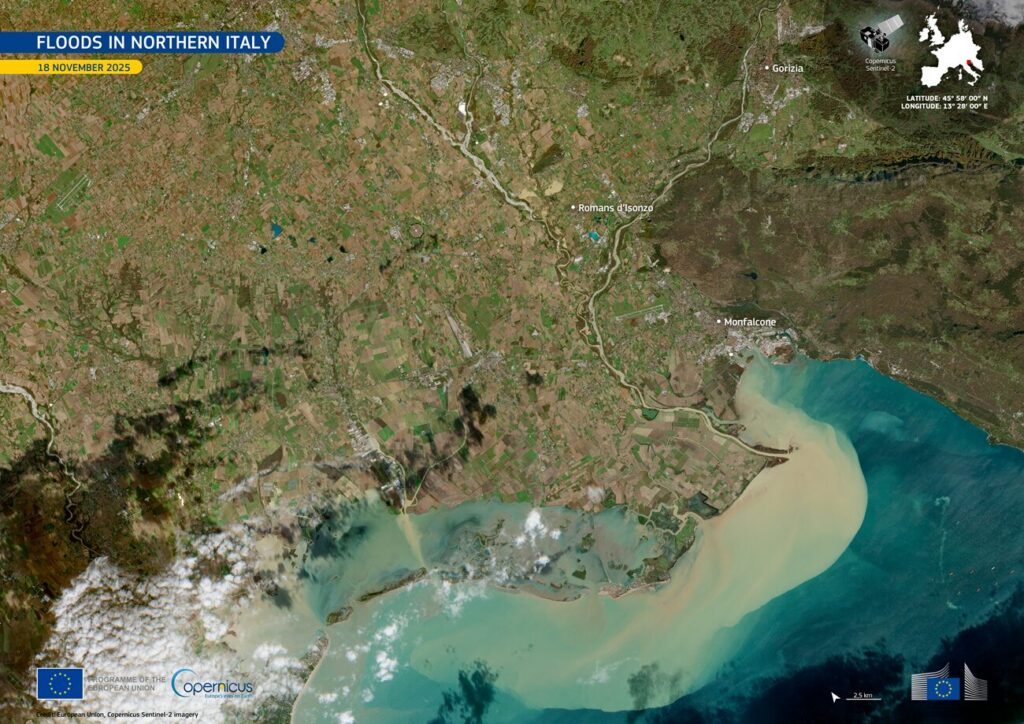 alluvione friuli venezia giulia 18 novembre 2025