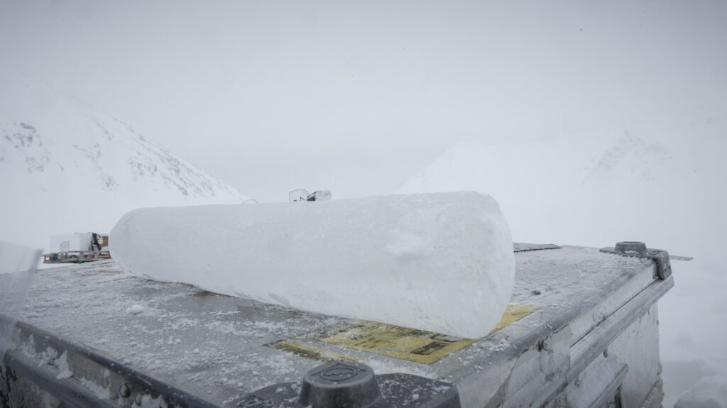 artico inquinamento neve giaccio