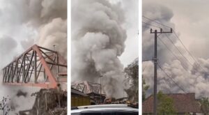 eruzione monte semeru indonesia