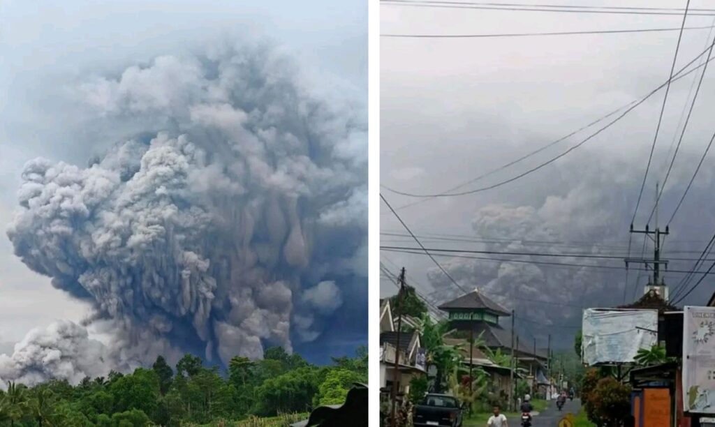 eruzione semeru