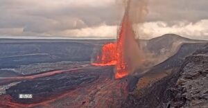 eruzione vulcano kilauea hawaii