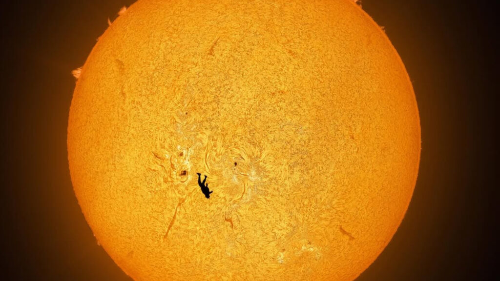 foto caduta icaro sole