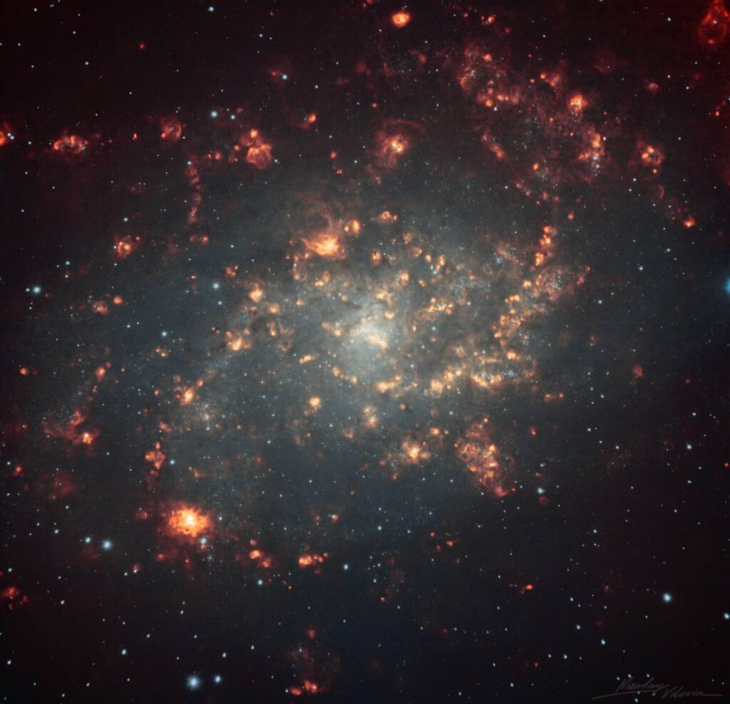 galassia triangolo roscosmos
