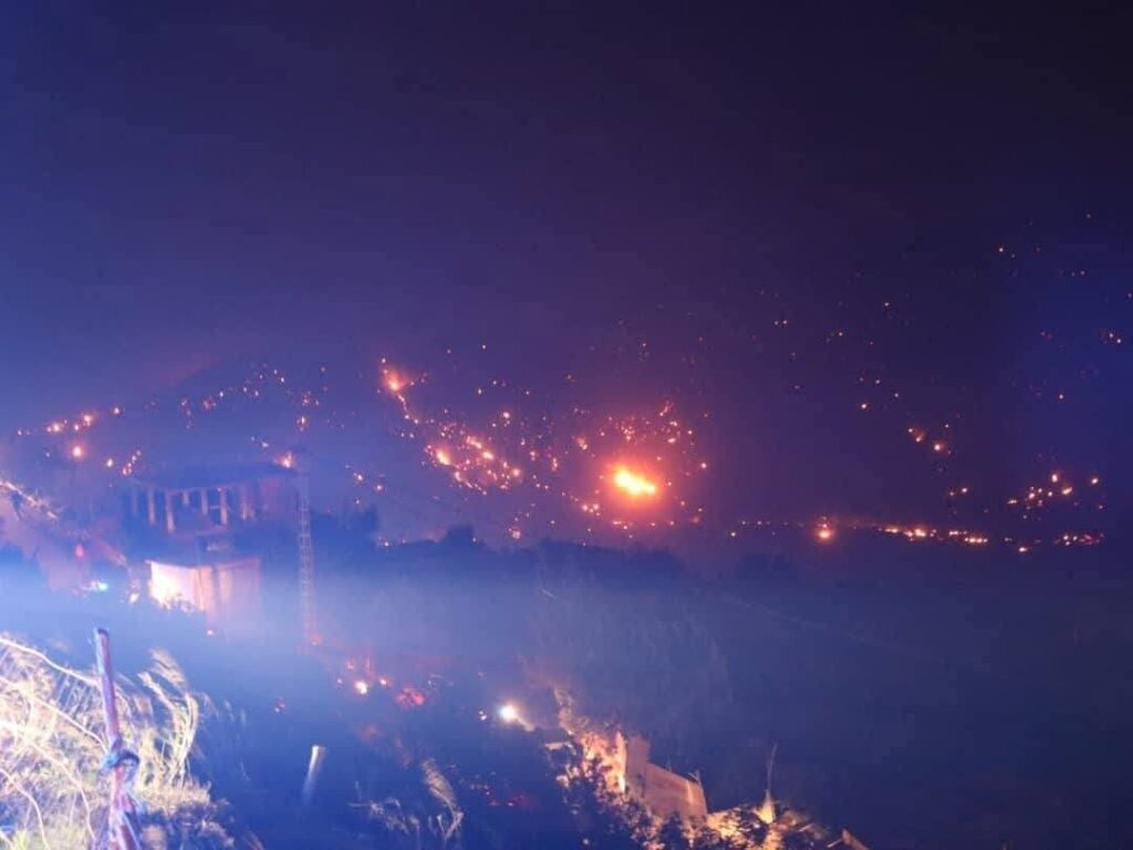 incendi algeria