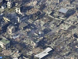 incendio oita giappone