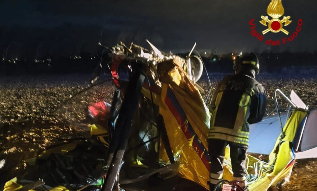 incidente ultraleggero Sinalunga
