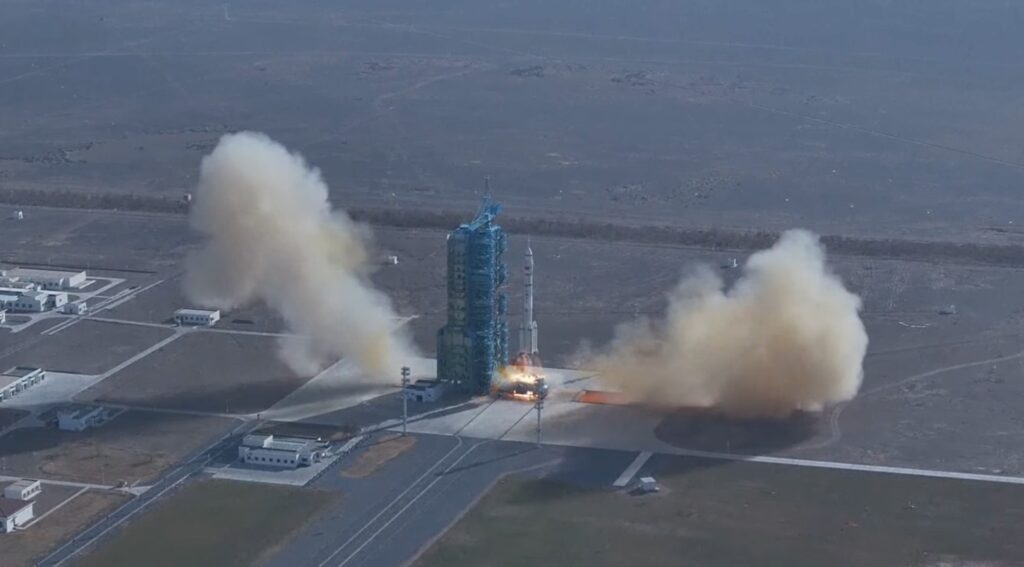 lancio shenzhou-22