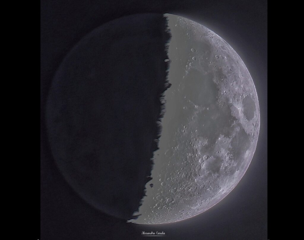 luce cinerea luna Alessandro Casula