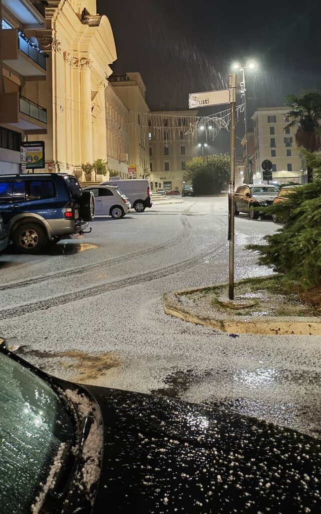 maltempo grandine lazio civitavecchia