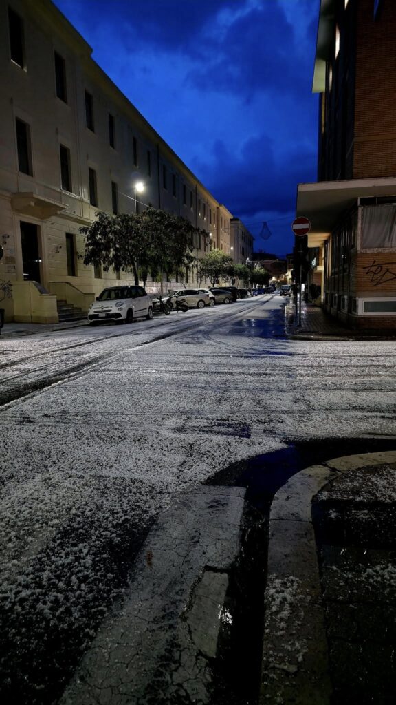 maltempo grandine lazio civitavecchia