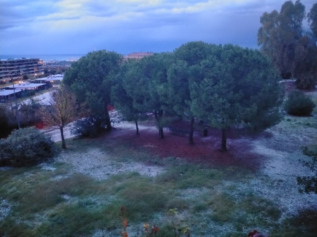 maltempo grandine lazio civitavecchia