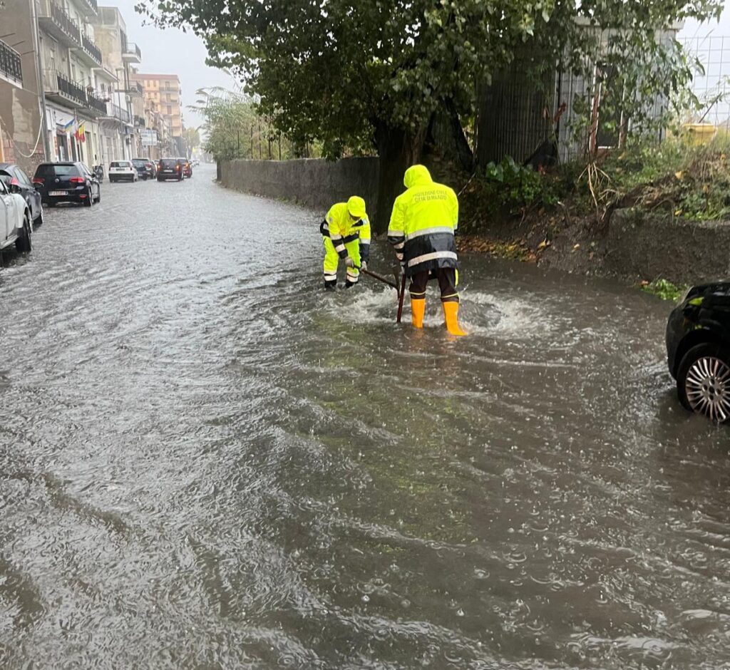 maltempo milazzo sicilia