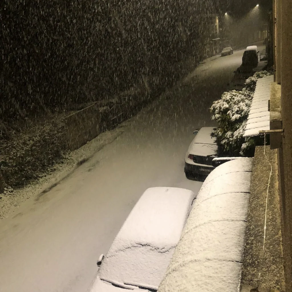 maltempo neve francia