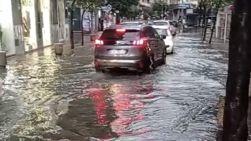 maltempo salerno campania