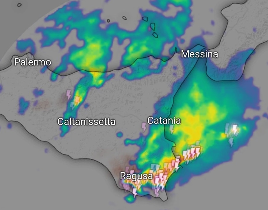 maltempo sicilia ragusa siracusa