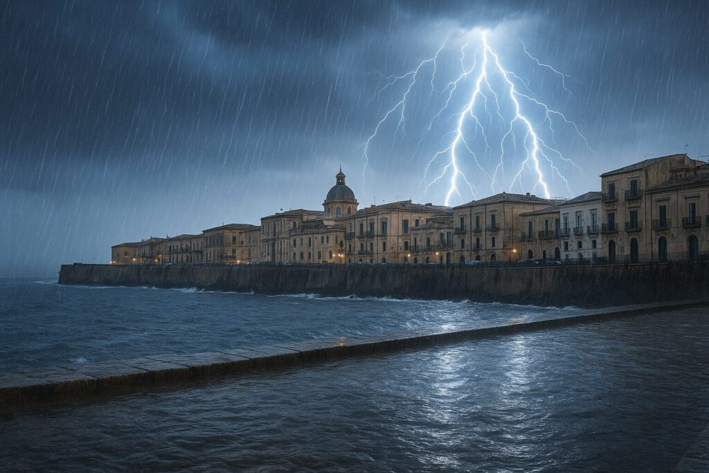 maltempo siracusa
