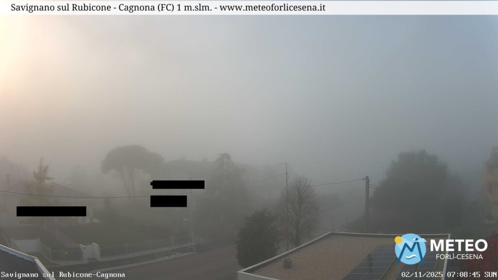nebbia romagna oggi