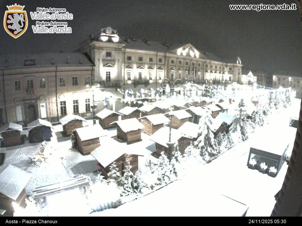 neve aosta oggi
