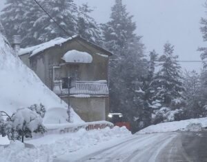 neve appennino fiorentino