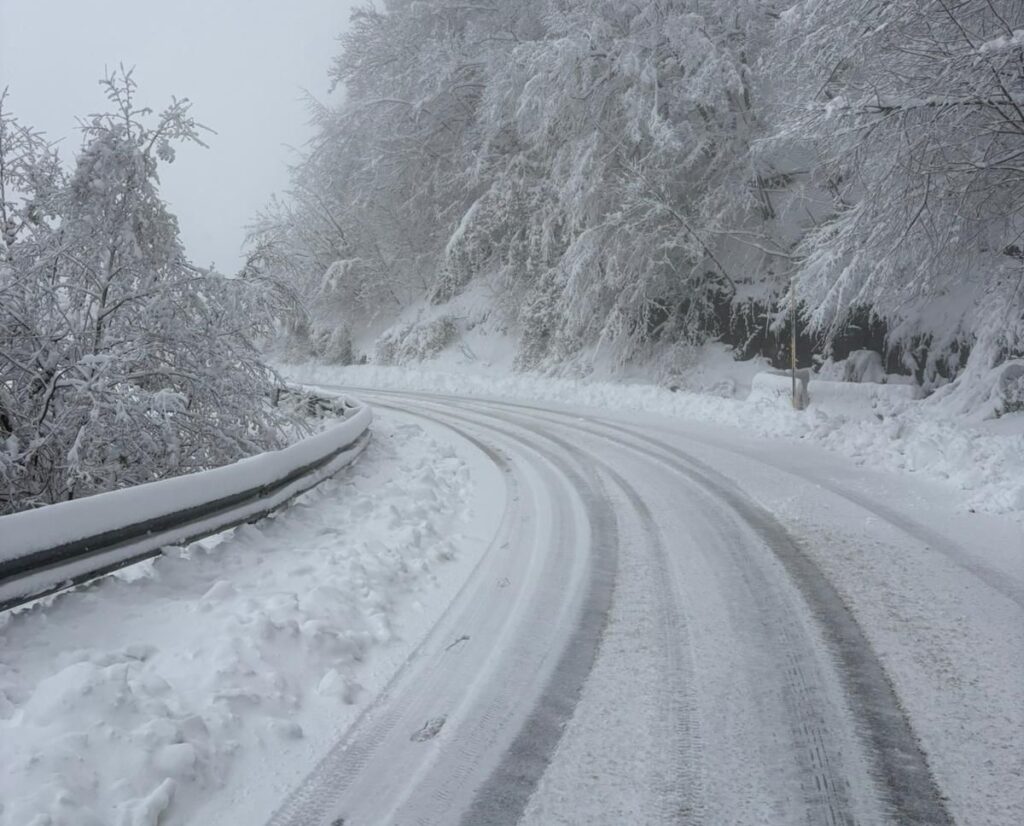neve appennino fiorentino
