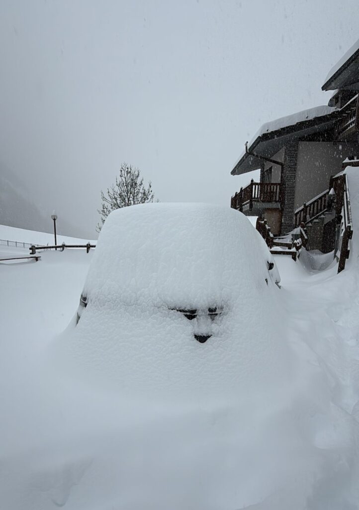neve courmayeur valle d'aosta