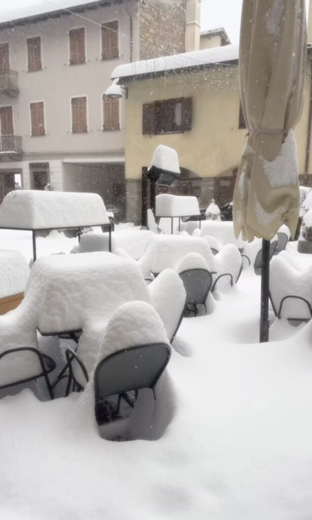 neve courmayeur valle d'aosta