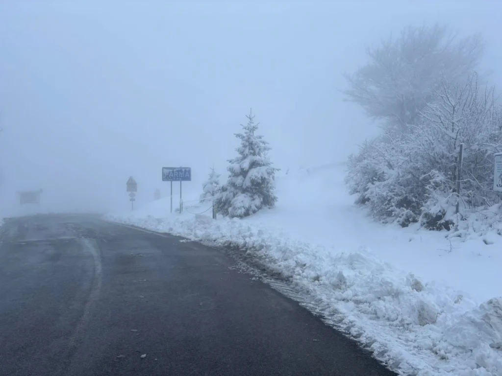 neve emilia romagna parma