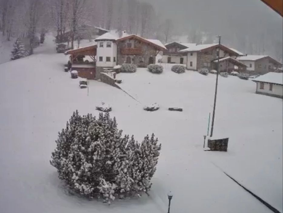 neve oltrepò pavese lombardia
