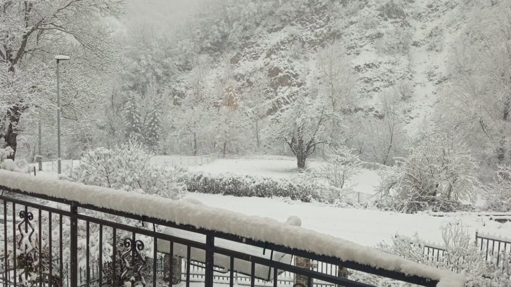 neve oltrepò pavese lombardia