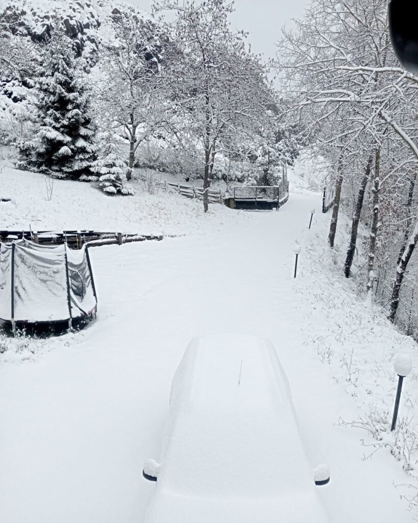 neve oltrepò pavese lombardia