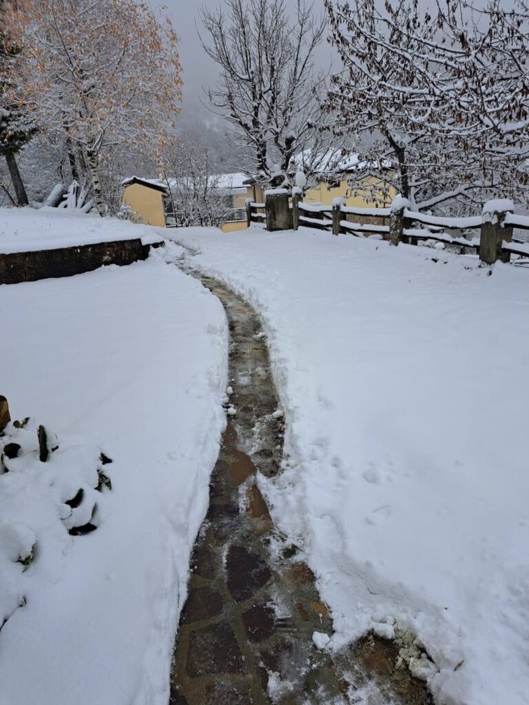 neve oltrepò pavese lombardia