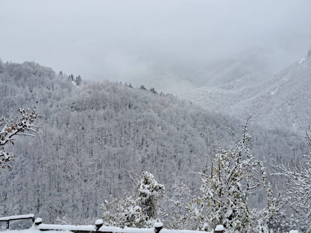 neve oltrepò pavese lombardia