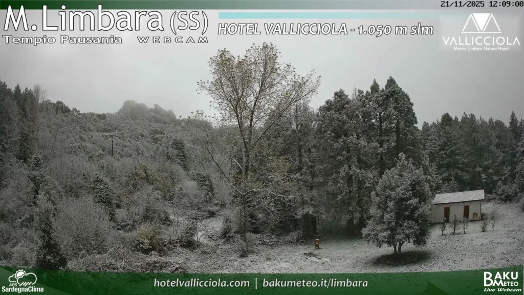 neve sardegna alta gallura
