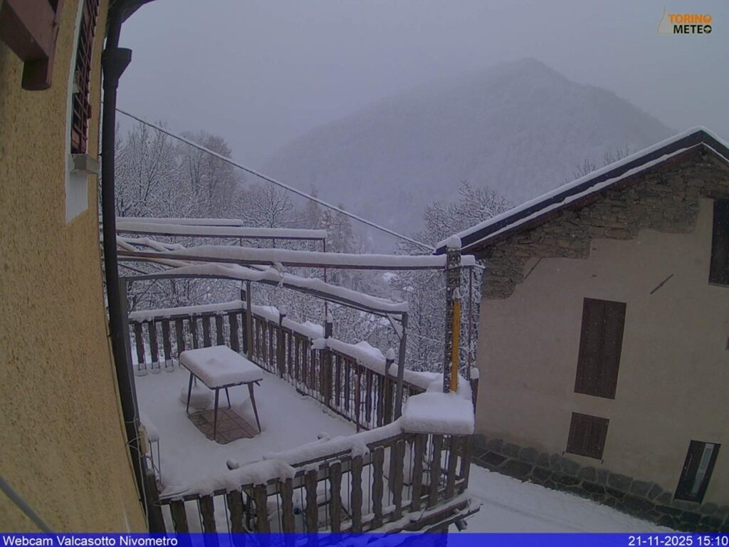 neve valcasotto piemonte