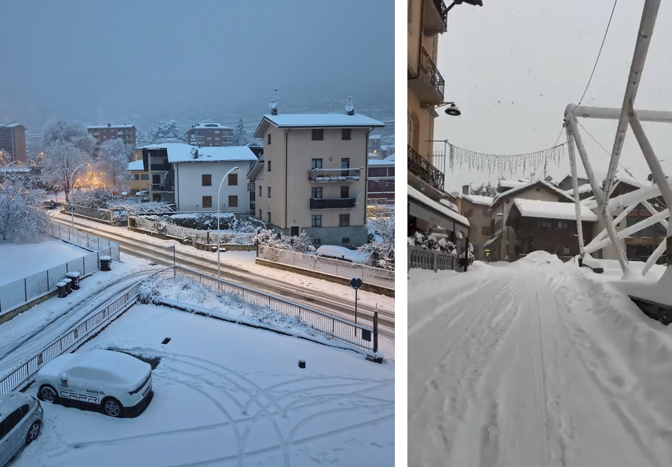 neve valle aosta courmayeur
