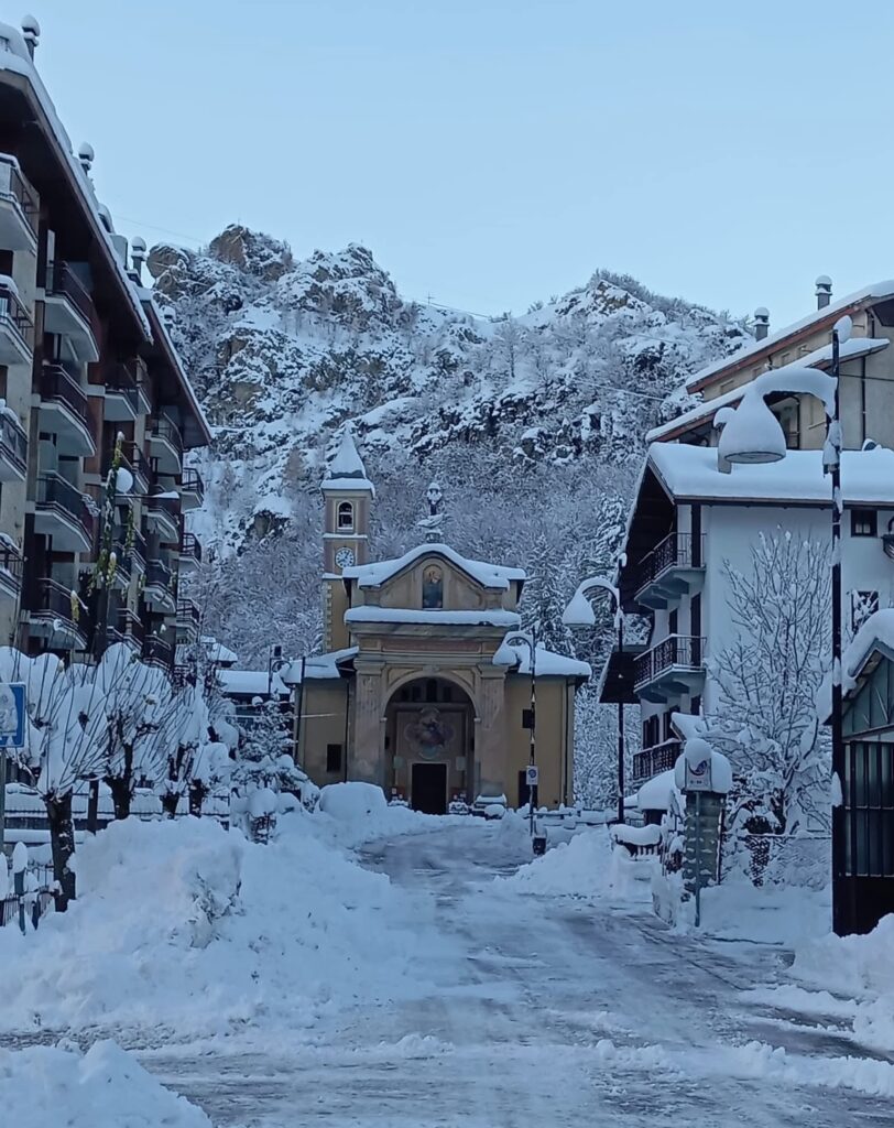 neve vernante piemonte