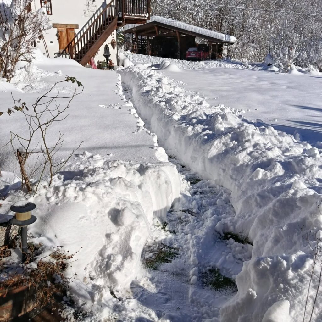 neve vernante piemonte