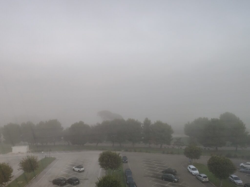 puglia nebbia
