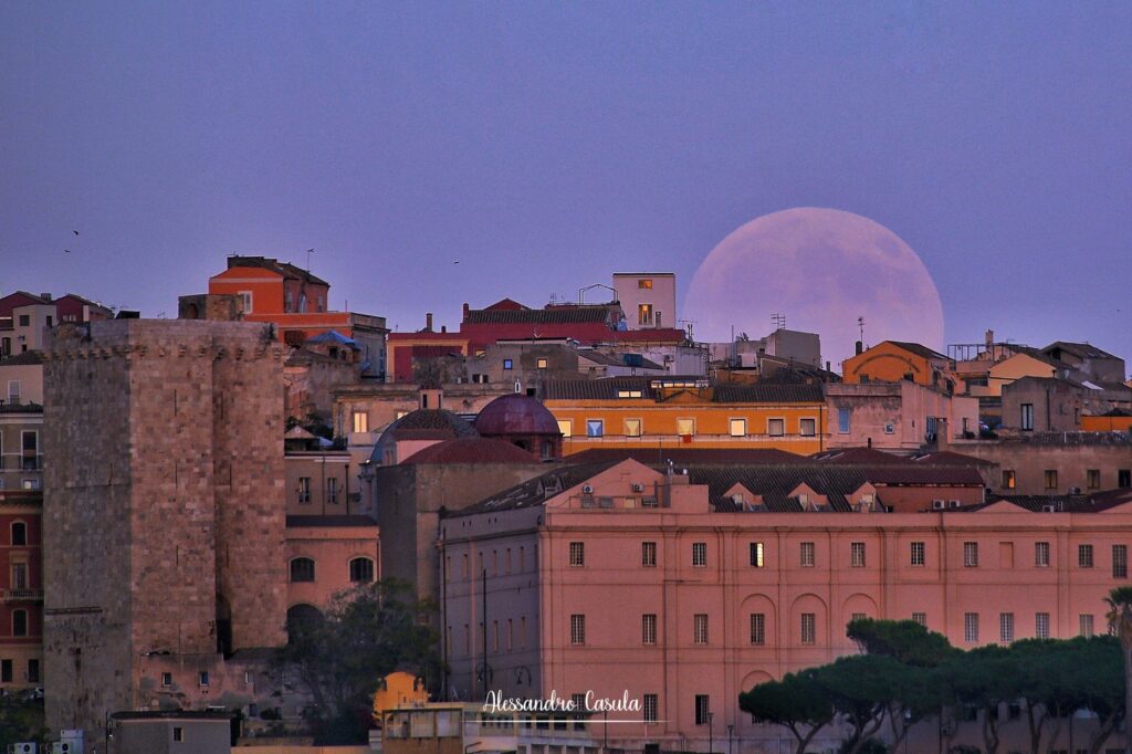 superluna raccolto 6 settembre casula