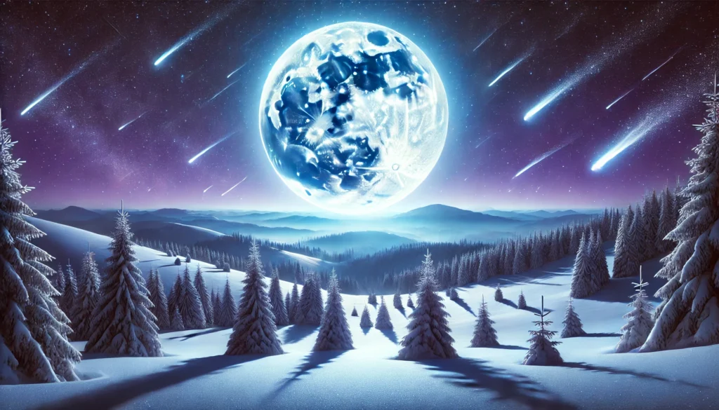 superluna stelle cadenti