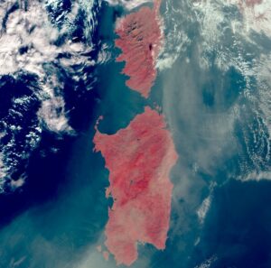 tempesta di polvere sardegna