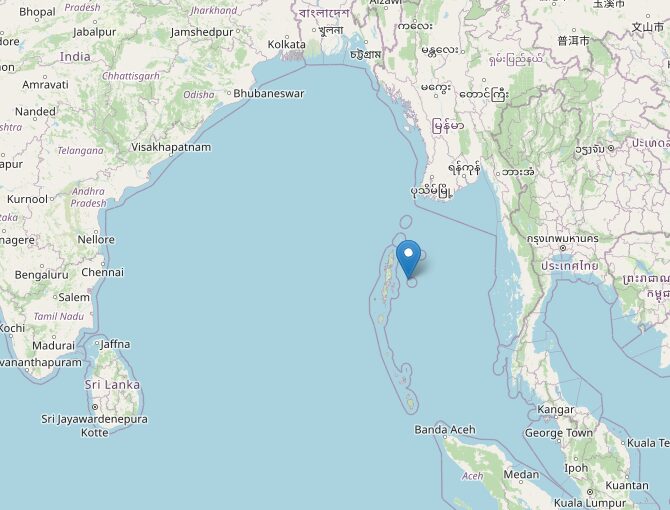 terremoto india isola andamane