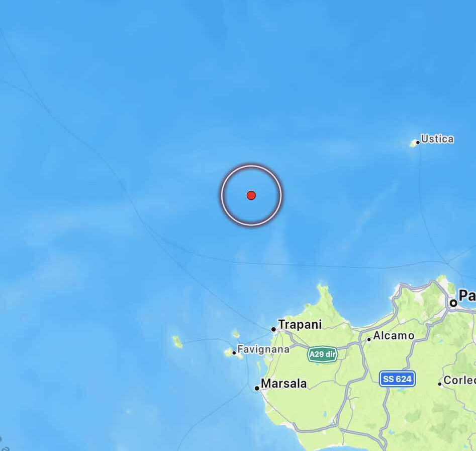 terremoto oggi tirreno