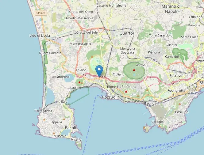 terremoto pozzuoli oggi